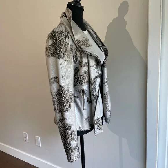 Python Snake Print Jacket Blazer - Picture 12 of 15